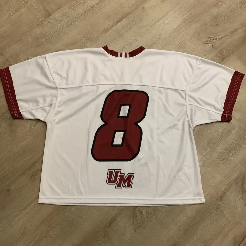 Adidas UMass Amherst Minutemen Lacrosse Game Worn Team Issued Jersey Men's XL #8